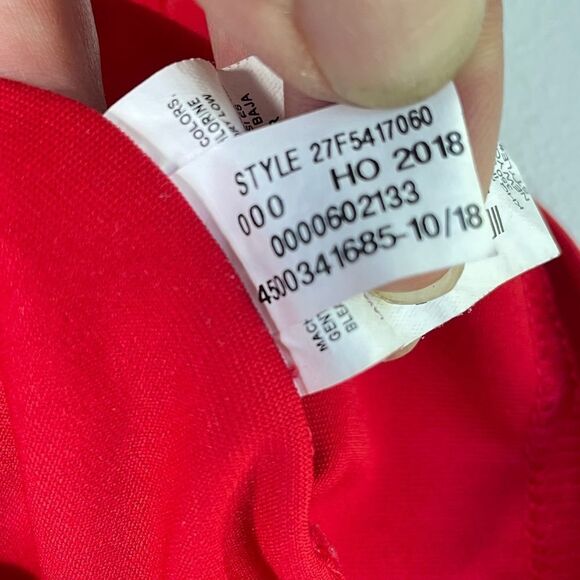 Under Armour Heat Gear Boys Red Short Sleeve Tee Size 6 - Picture 6 of 6